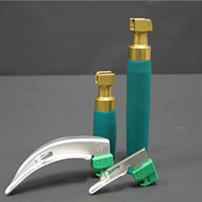 AirLife Greenlight II™ Laryngoscope/Single Use Metal And Plastic Blades